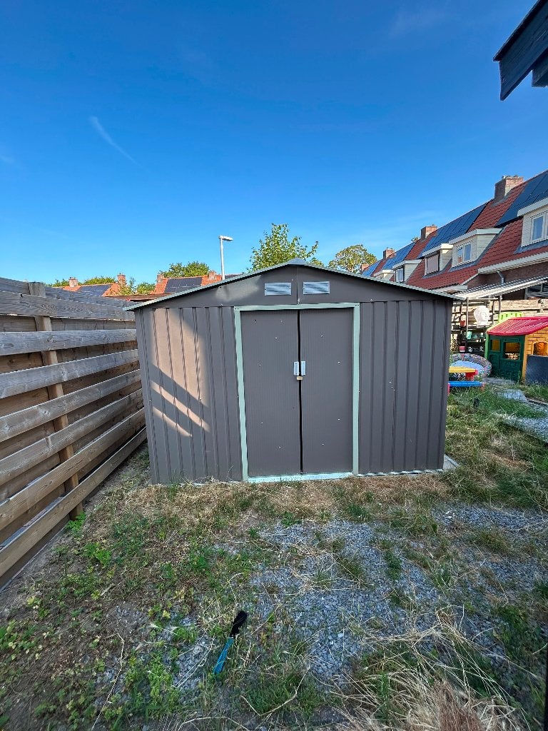 Hattoro s200 XXL tuinhuis / schuur, Tuin en Terras, Tuinhuizen, Ophalen, 250 tot 500 cm, Schuur, Zonder ramen