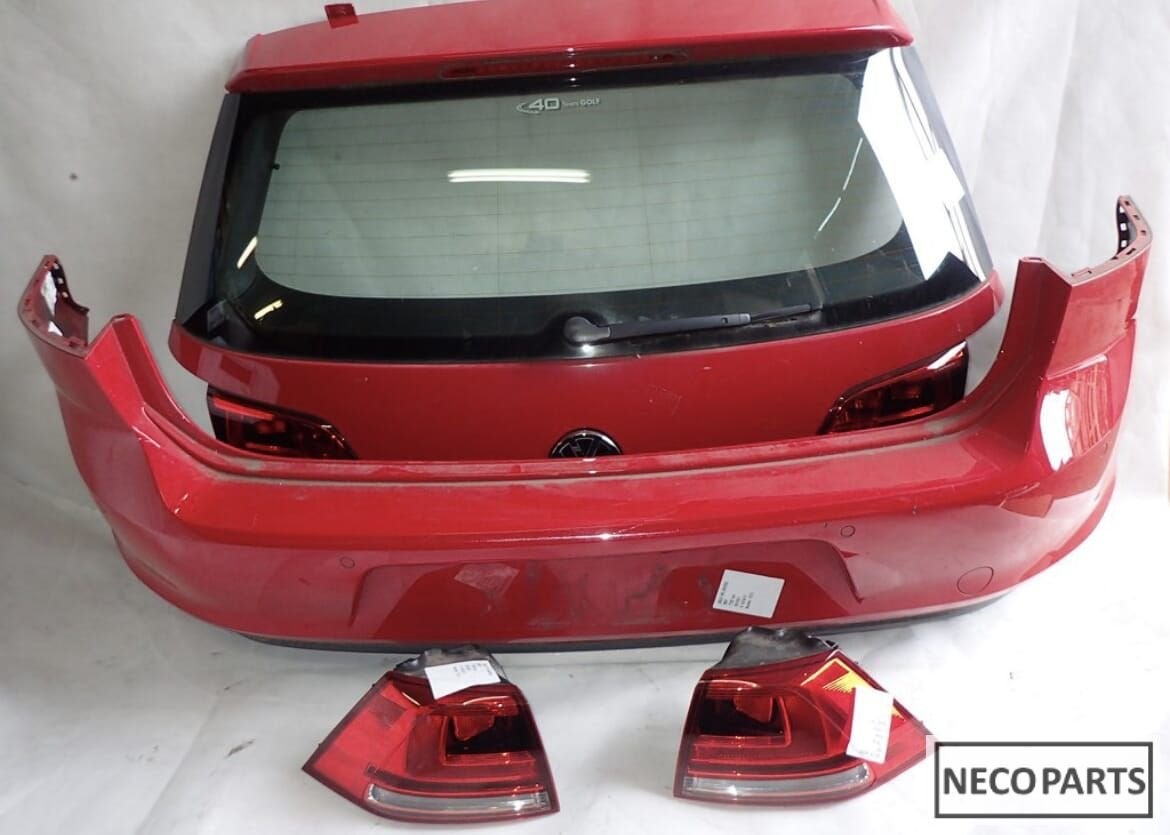 VOLKSWAGEN GOLF 7 ACHTERKLEP ACHTERLICHTEN ACHTERBUMPER, Gebruikt, -, Volkswagen, -