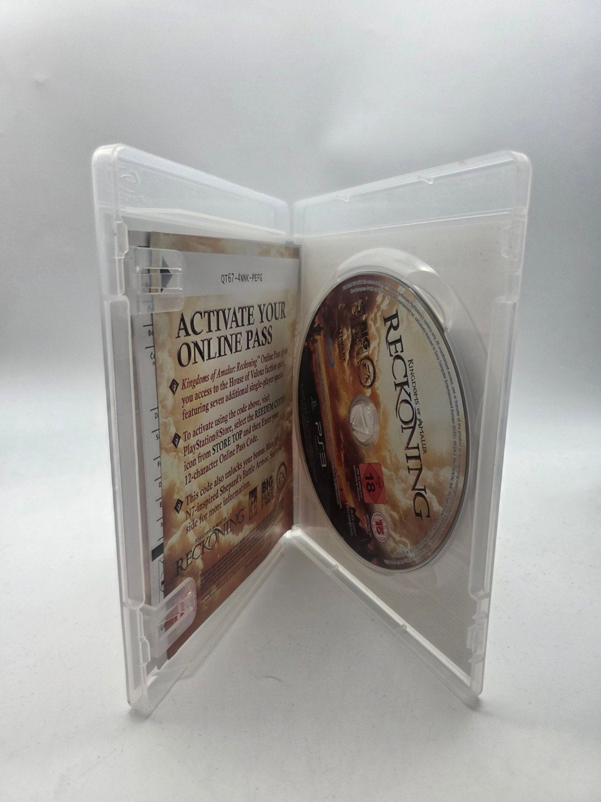 Kingdoms of Amalur: Reckoning PS3 - RPG Avontuur, 1 speler, Onbekend, Ophalen of Verzenden, Zo goed als nieuw