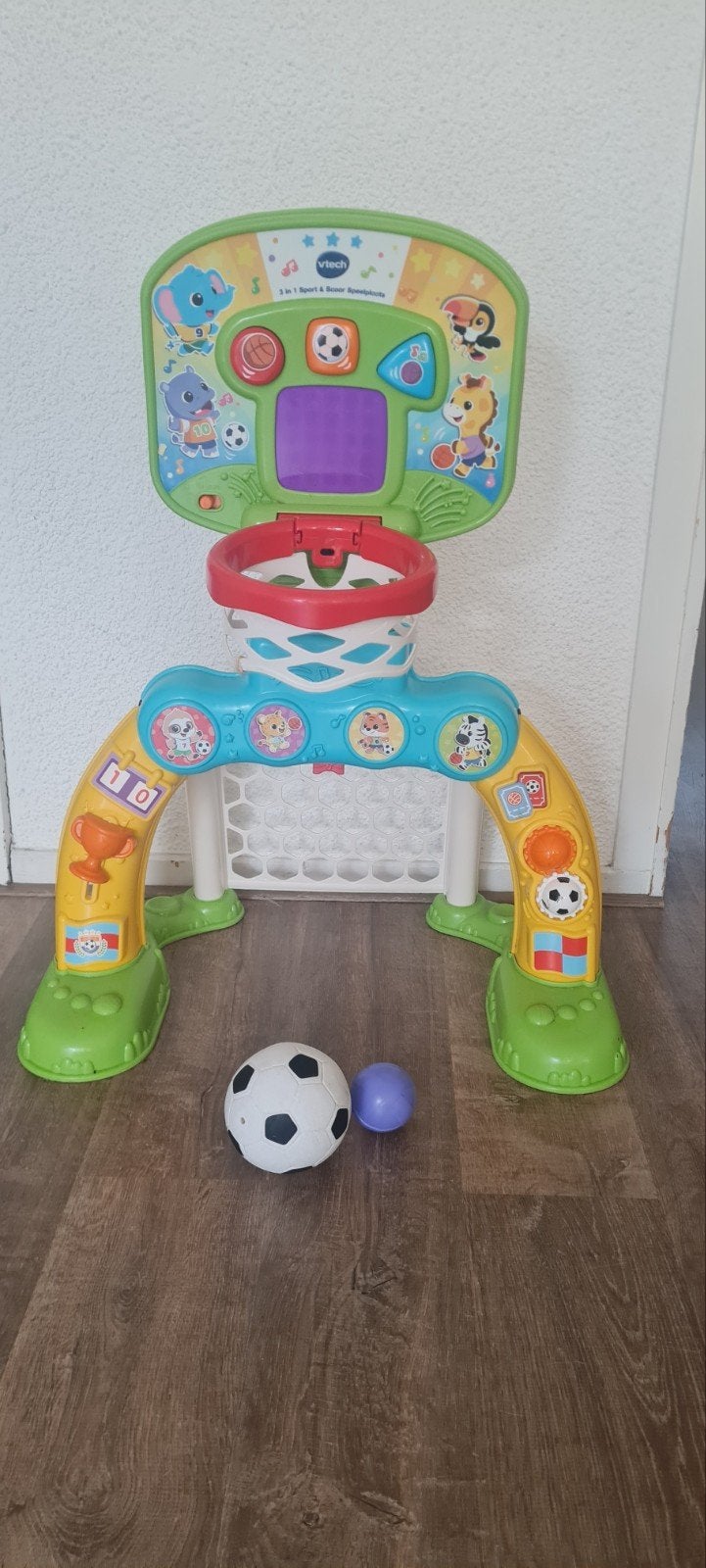 Vtech 3 in 1 scoor en speelplaats, Ophalen, Zo goed als nieuw, 2 tot 4 jaar