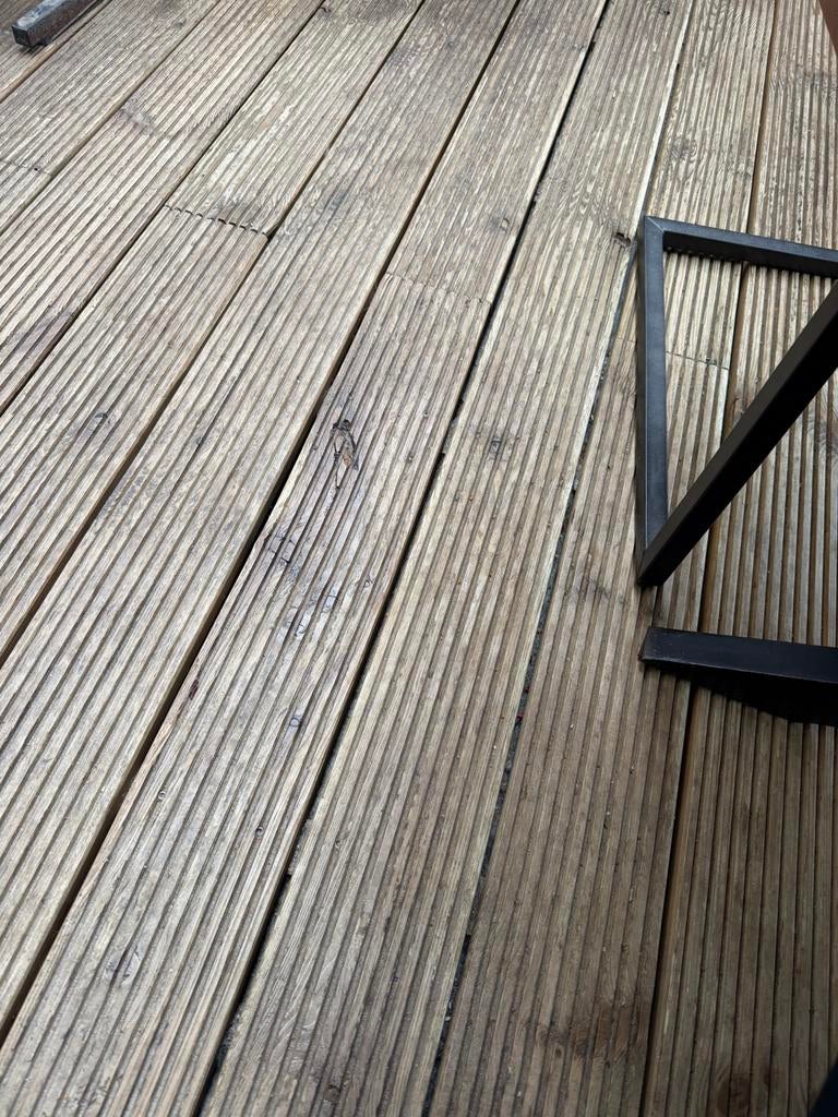 Hardhouten vlonder planken GERESERVEERD!, Tuin en Terras, Terrasdelen en Vlonders, Ophalen, Zo goed als nieuw, Hout