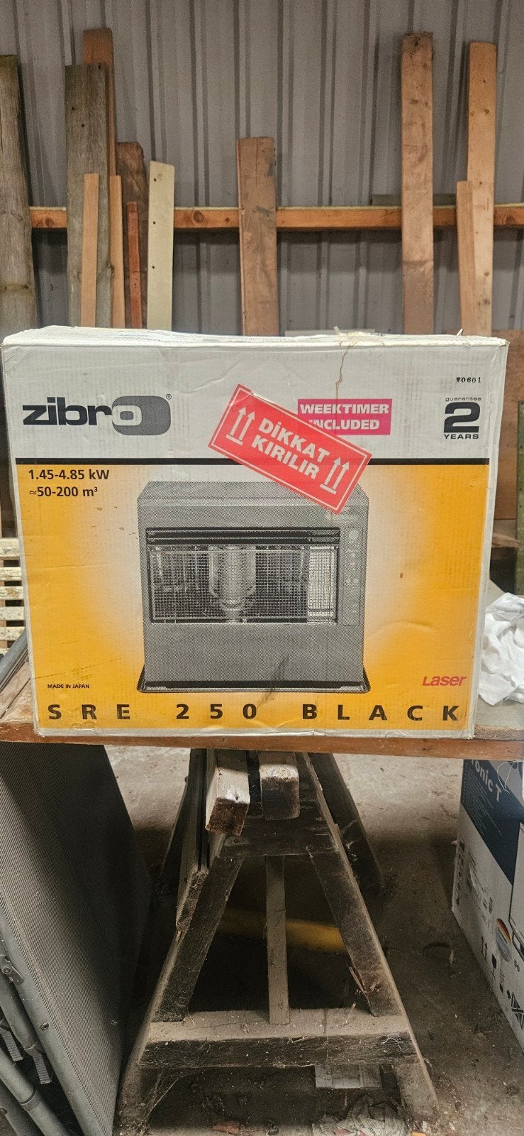 Zibro laser petroleum kachel SRE 250 ( NIEUW), Huis en Inrichting, Ophalen, Nieuw, Overige brandstoffen, Petroleumkachel