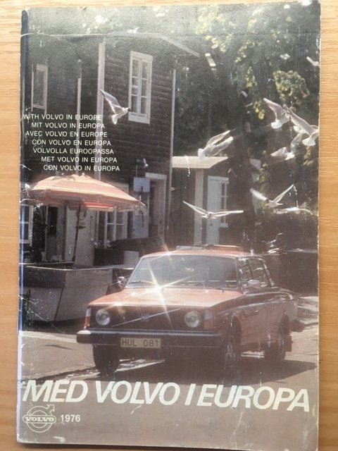 Volvo Dealerboekje Europa 1976 VOLVO, Ophalen of Verzenden