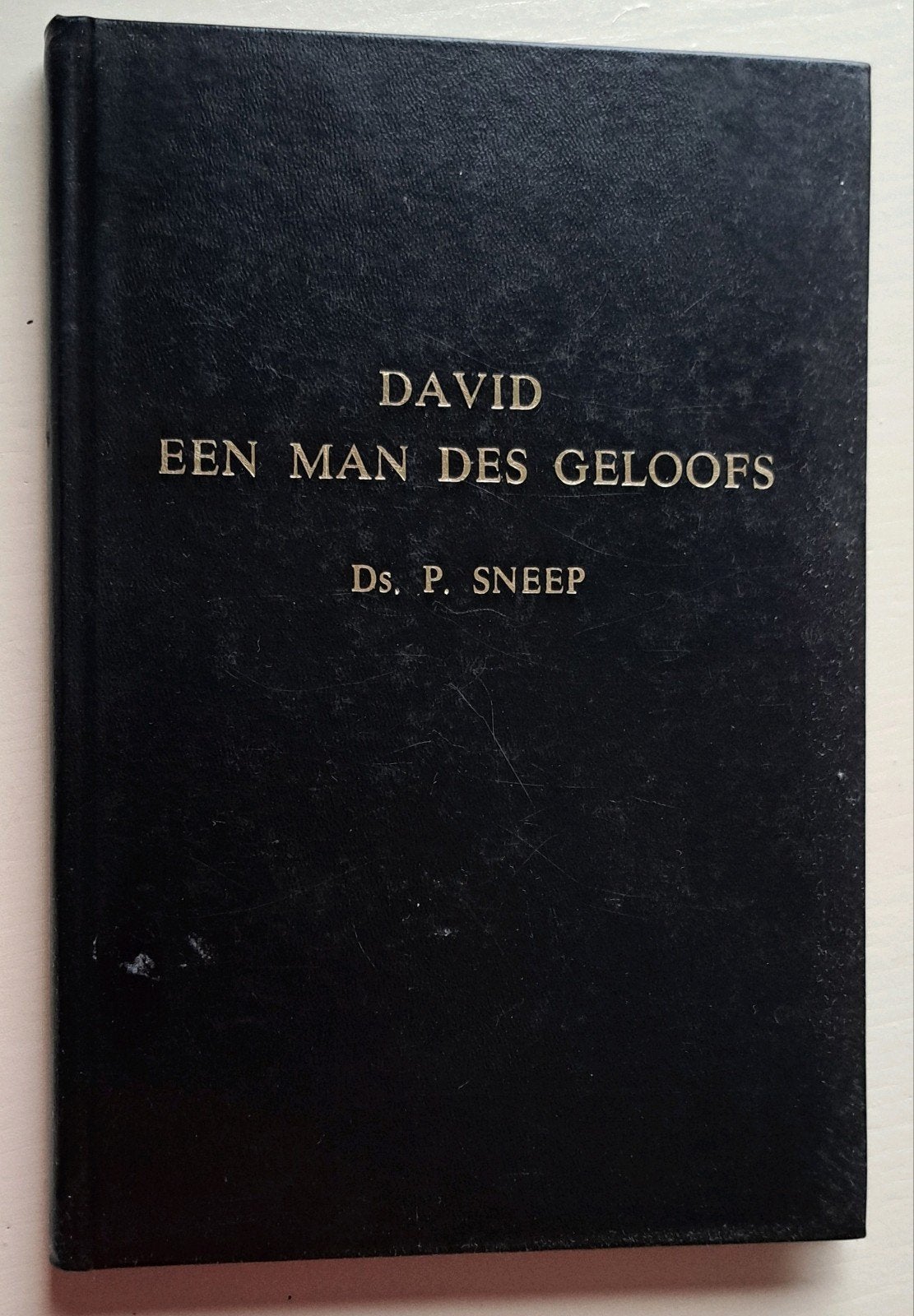 David: Een Man des Geloofs - Ds. P. Sneep (1981), Boeken, Ophalen of Verzenden, Gelezen, Ds. P. Sneep, Christendom | Protestants