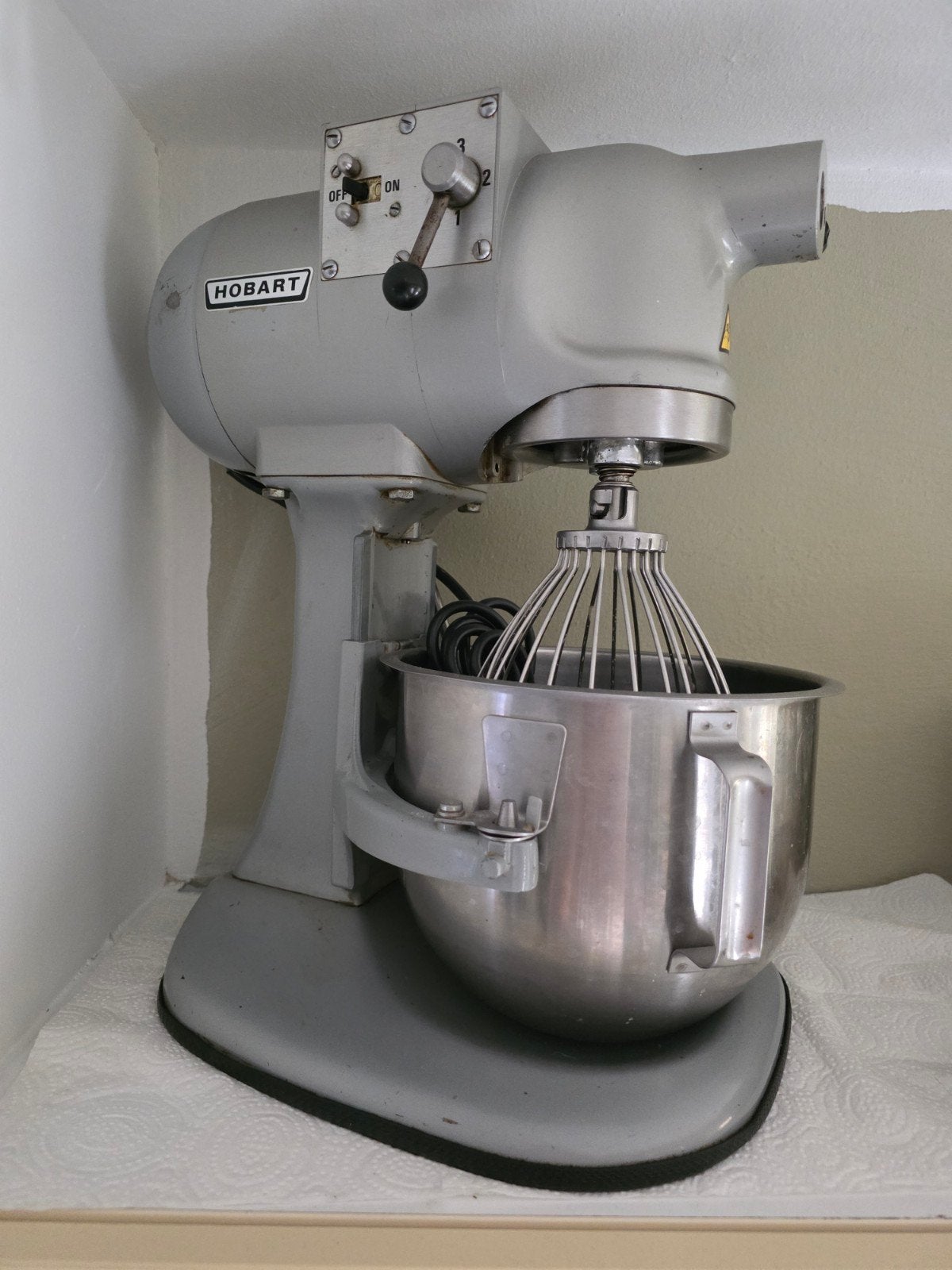 Hobart N50 Mixer - Professionele Keukenmachine, 4 liter of meer, Ophalen, Gebruikt, 3 snelheden of meer