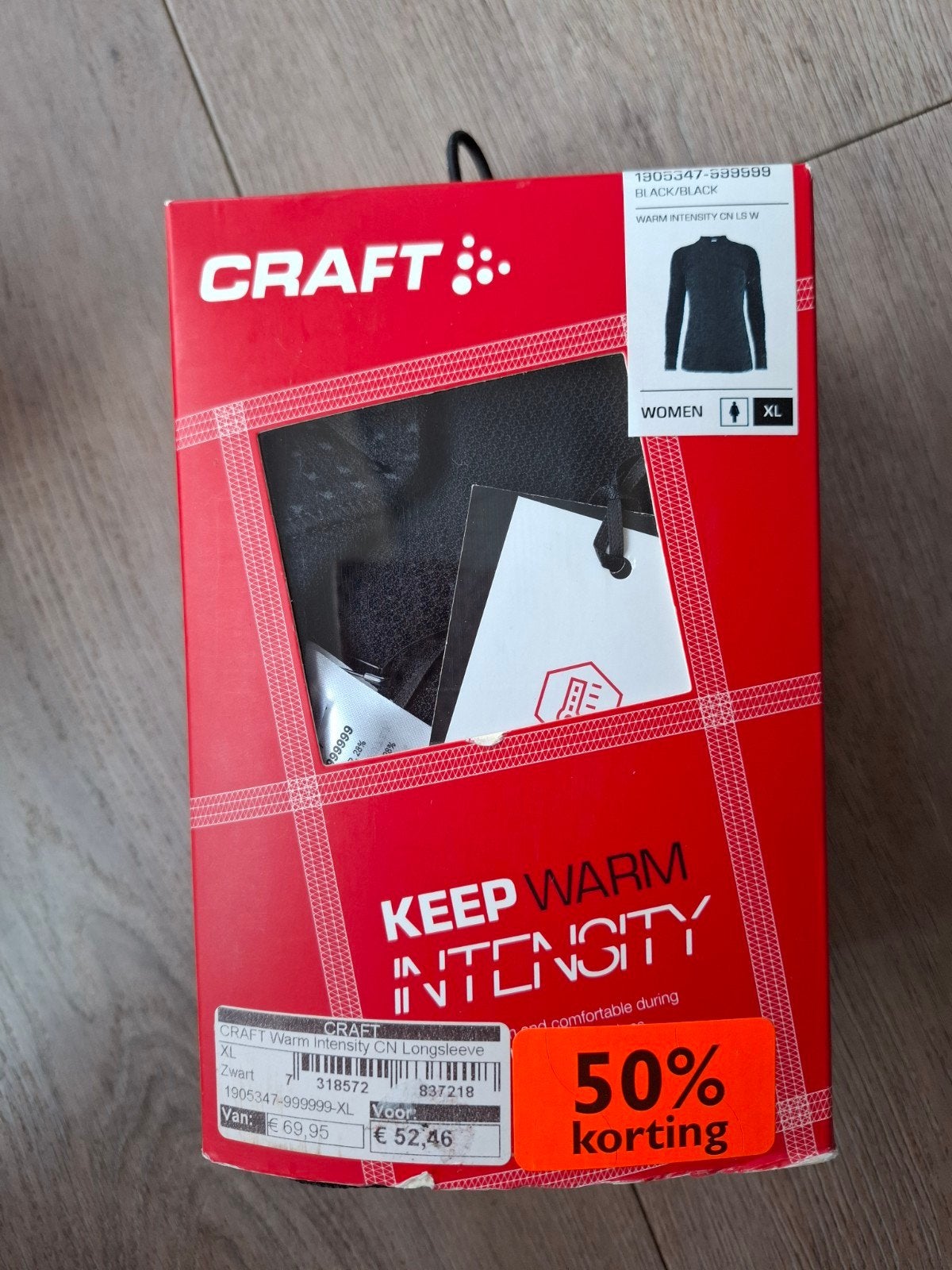 craft keep warm intensity ondershirt nieuw maat xl dames, Nieuw, Ophalen of Verzenden, Dames, XL