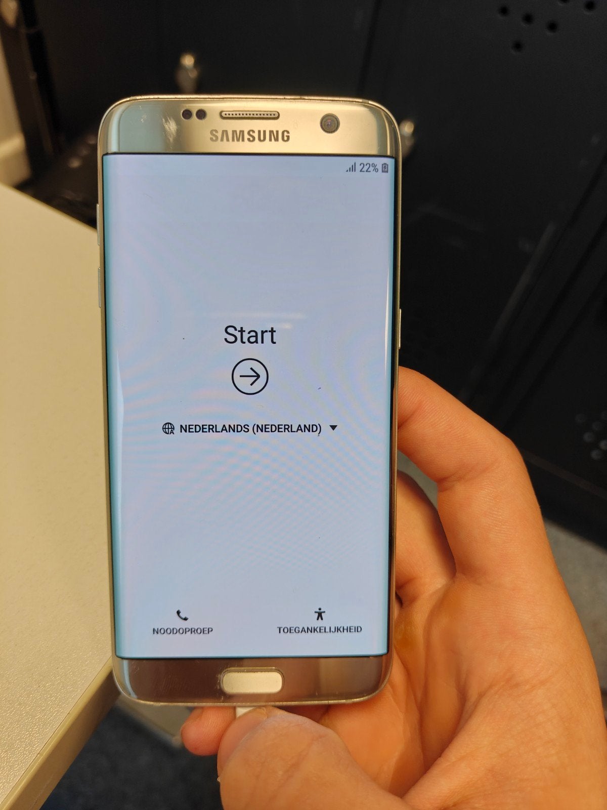 Samsung Galaxy S7 Edge - 4GB RAM, 32GB opslag licht ingebran, Telecommunicatie, Mobiele telefoons | Samsung, Gebruikt, Ophalen of Verzenden