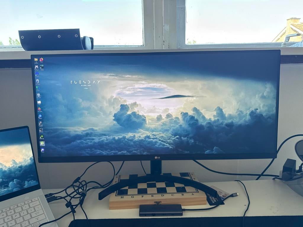 LG UltraWide Monitor 34 inch - Zo goed als nieuw, Ophalen of Verzenden, Zo goed als nieuw, Ultrawide, Gaming