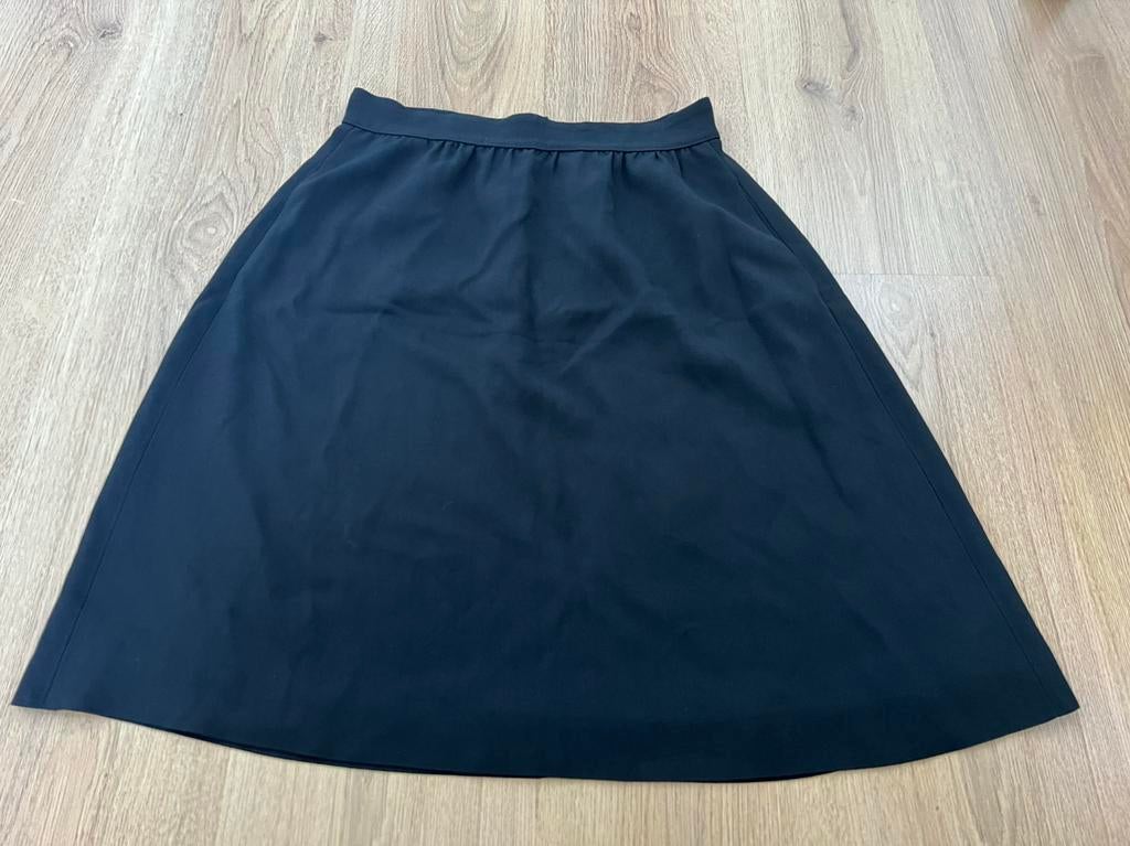 Sezane zwart rokje alijn 38 valt als s, Zwart, Ophalen of Verzenden, Zo goed als nieuw, Knielengte