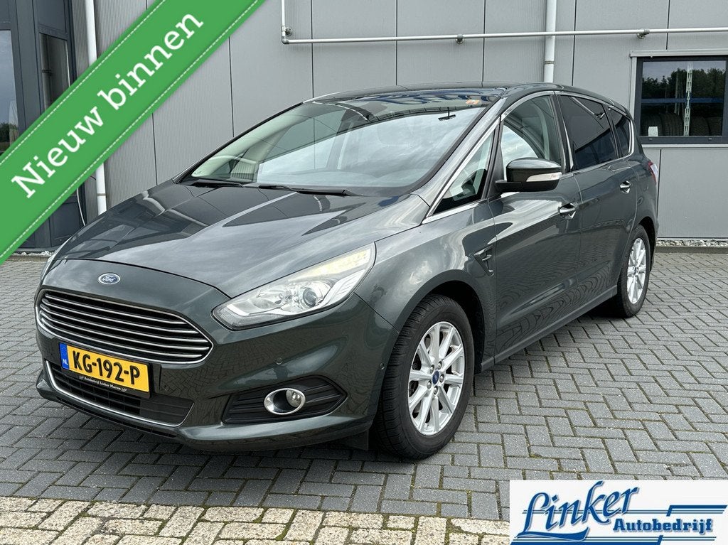 Ford S-Max 1.5 Titanium - NL-AUTO TREKH PDC VOOR/ACHTER STOE, Auto's, Ford, Bedrijf, Te koop, S-Max, ABS, Airbags, Airconditioning