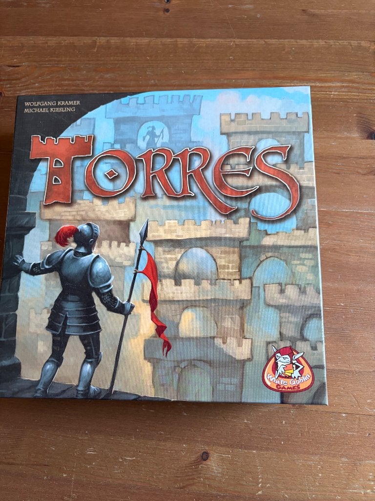 Torres bordspel, Een of twee spelers, Ophalen of Verzenden, Zo goed als nieuw, White Goblin Games