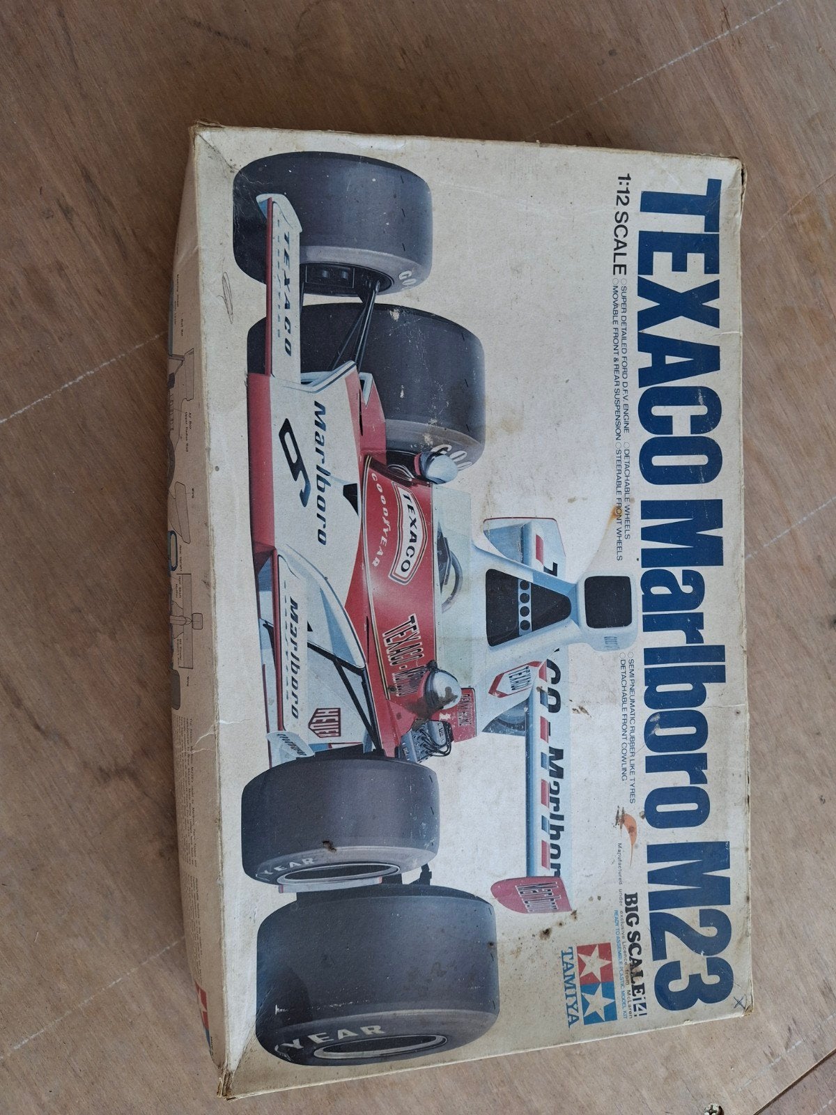 Tamiya Texaco Marlboro M23 Formule 1 Modelbouwkit 1:12
