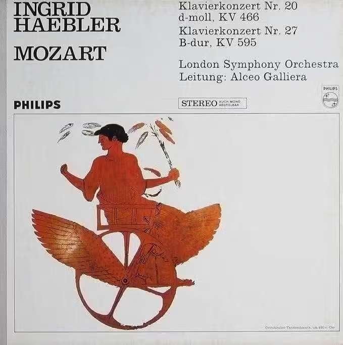 LP Mozart – Klavierkonzert Nr. 20, Klavierkonzert Nr. 27, LP, Mozart, Ophalen of Verzenden, Zo goed als nieuw