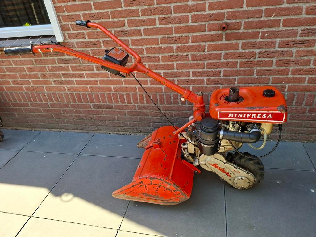 Grondfrees Barbieri Minifresa 2 Takt 100cc bak 50cm, Ophalen of Verzenden, Gebruikt