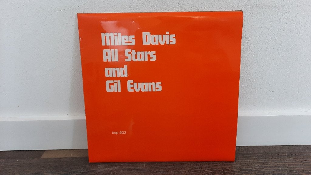 Miles Davis All Stars and Gil Evans LP, Jazz, Unofficial, LP, Gebruikt, Ophalen of Verzenden, 12 inch