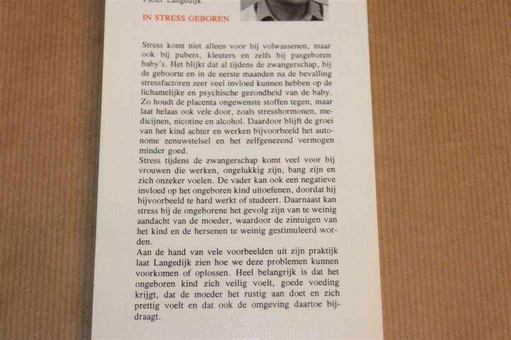 In Stress Geboren — Prenatale Stress & Babytherapie, Ophalen of Verzenden, Gelezen, Overige onderwerpen, Achtergrond en Informatie
