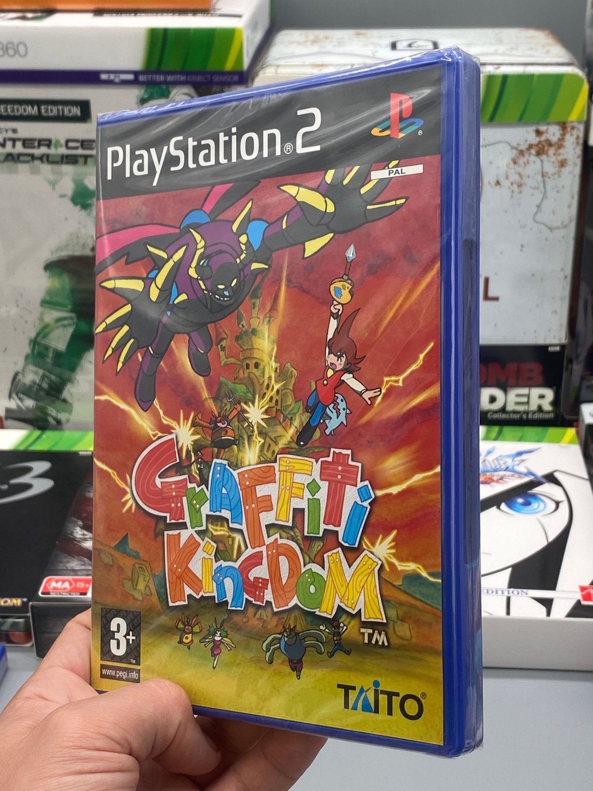 Nieuw Sealed - Graffiti Kingdom - PS2 PlayStation 2 Game, Taito, Info@taito.com, Ophalen of Verzenden, Role Playing Game (Rpg)