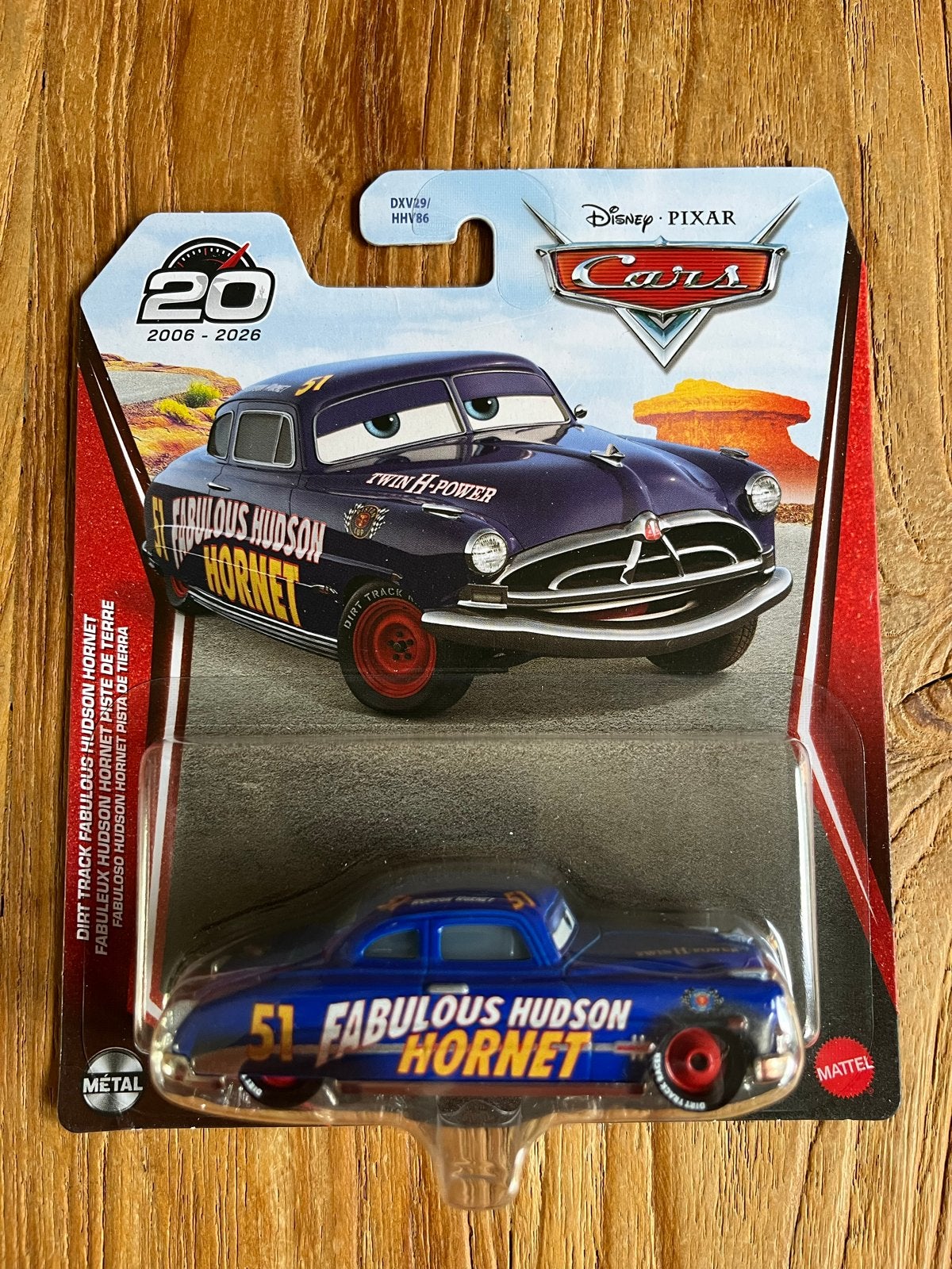 Disney Pixar Cars: Dirt Track Fabulous Hudson Hornet (nieuw), Ophalen of Verzenden, Nieuw, Auto