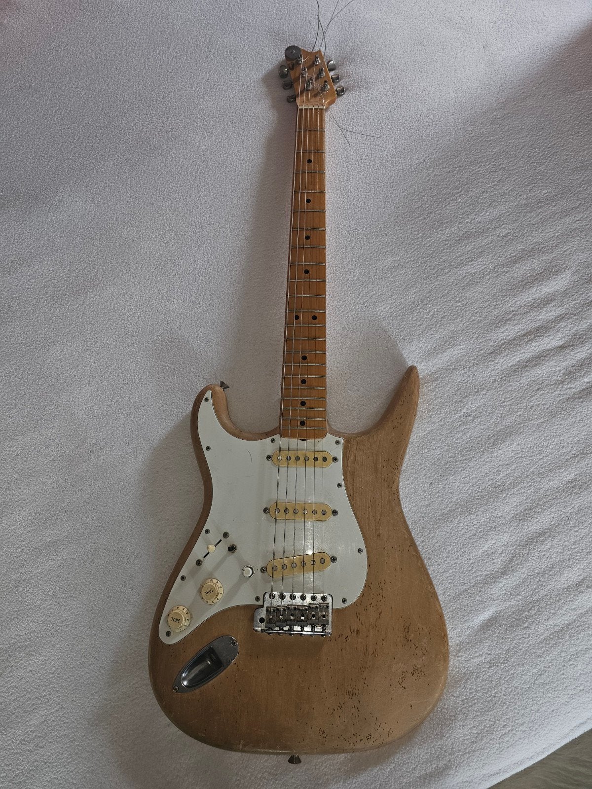 Fender Stratocaster (Made in Japan), Ophalen of Verzenden, Gebruikt, Solid body, Fender