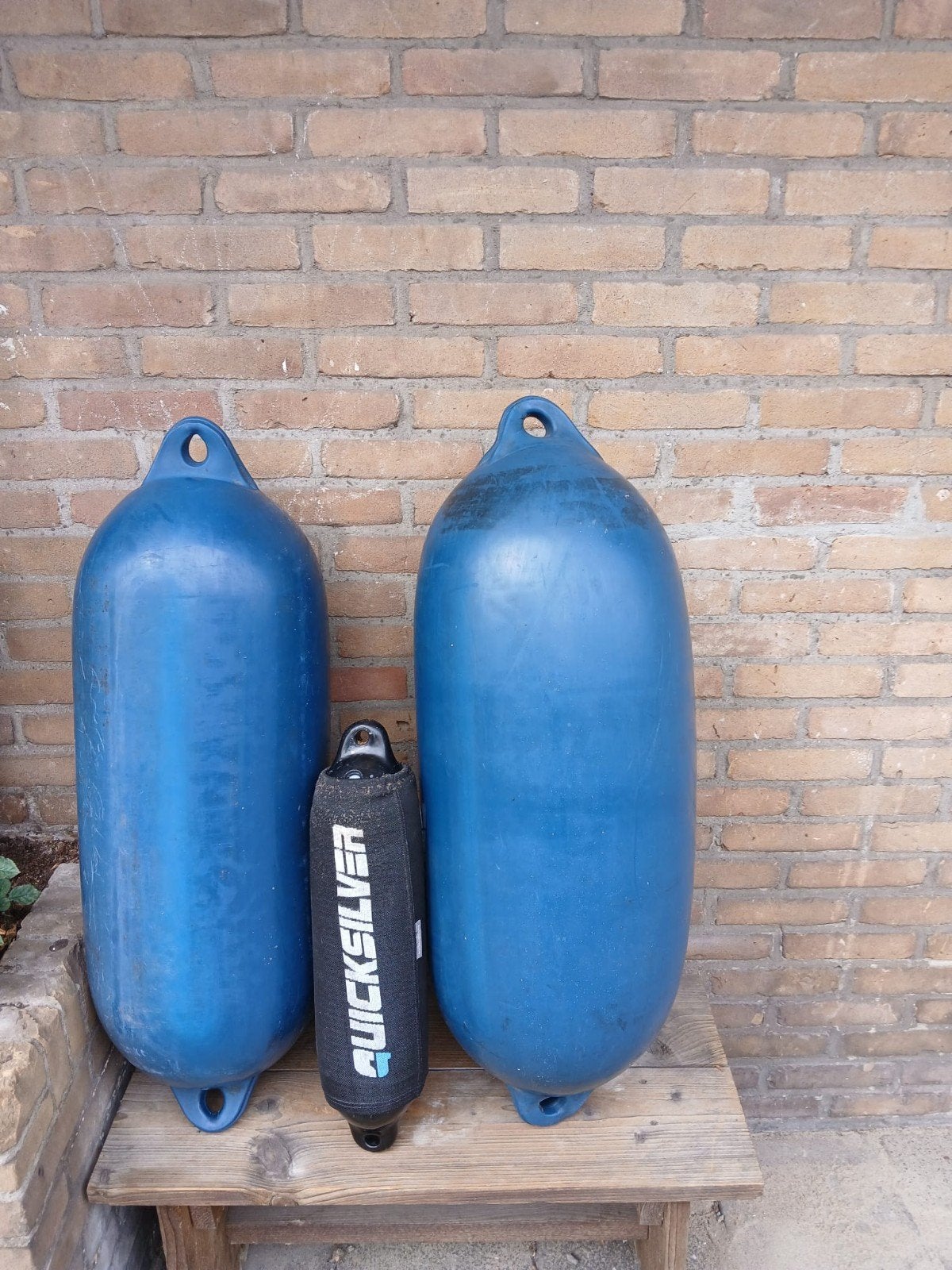 2 stuks grote stootwillen 85 x 25.   1 stuk 45 x 12, Ophalen, Gebruikt, Overige typen