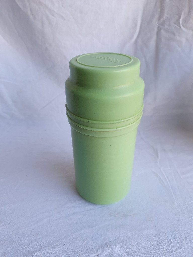 Retro vintage art deco thermosfles van Thermos - mintgroen, Ophalen of Verzenden