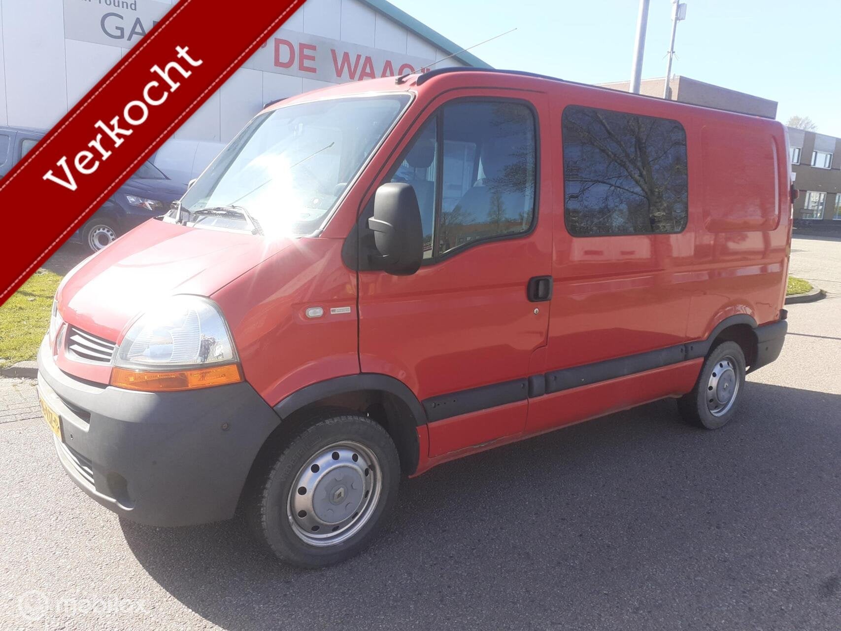 Renault Master T28 2.5 dCi L1H1 DC DUBBEL CABINE AUTOMAAT, Automaat, 101 pk, Gebruikt, Boordcomputer