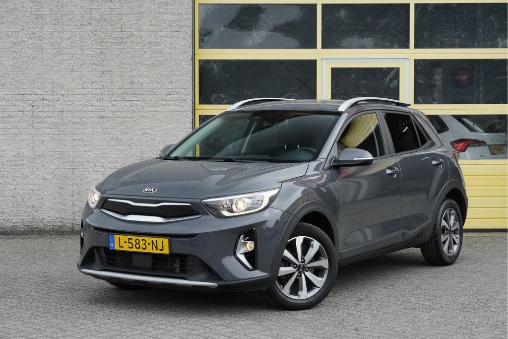 Kia Stonic 1.0 T-GDi MHEV DynamicPlusLine BJ2021 Lmv 16" | L, Auto's, Kia, Voorwielaandrijving, Gebruikt, 100 pk, Origineel Nederlands