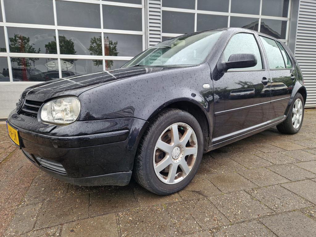 Volkswagen Golf 2.3 V5 Highline ( A.P.K. februari 2027), Voorwielaandrijving, Stof, Gebruikt, Beige