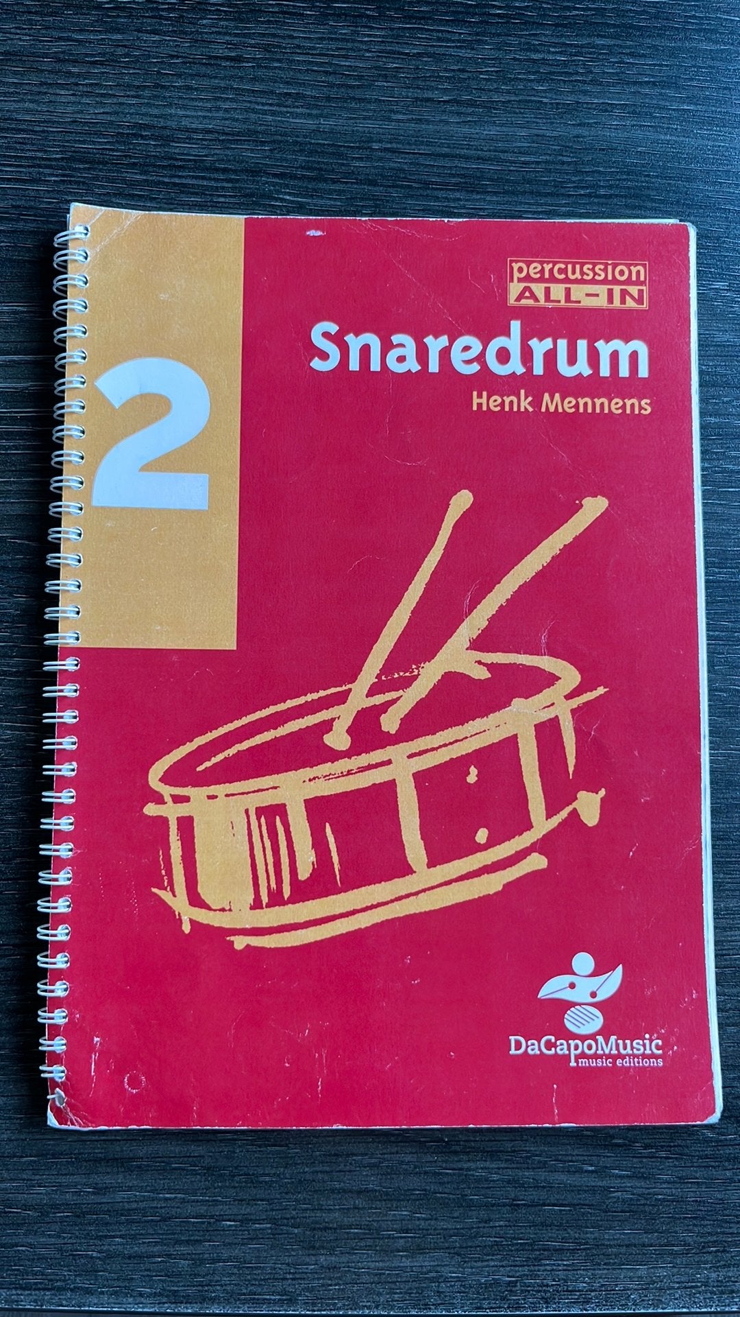 Snaredrum 2 van Henk Mennens, Gebruikt, Klassiek, Drums of Percussie, Les of Cursus