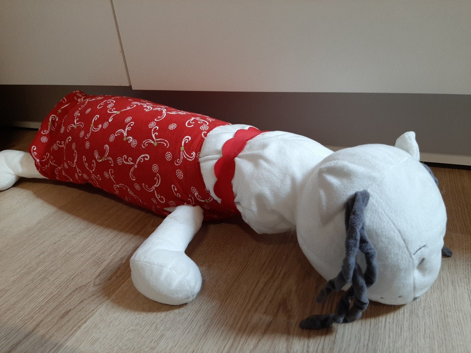 IKEA kat kussen 70 cm, Kinderen en Baby's, Speelgoed | Knuffels en Pluche, Ophalen of Verzenden