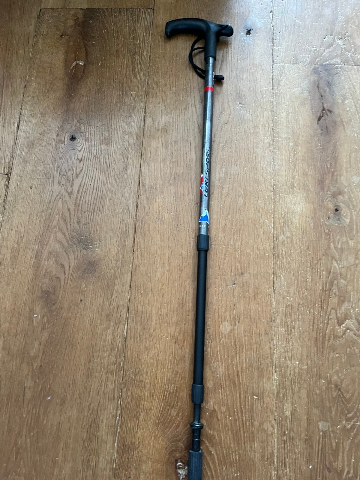 LEKI Sport Leader verstelbare wandelstok / trekkingstok, Ophalen of Verzenden, Gebruikt