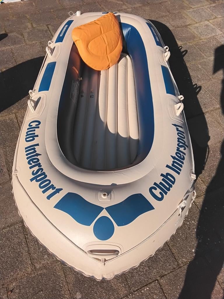 Opblaasbare roeiboot zeewaterbestendig 2-persoons, Ophalen, Opblaasbaar, Overige typen, Twee personen