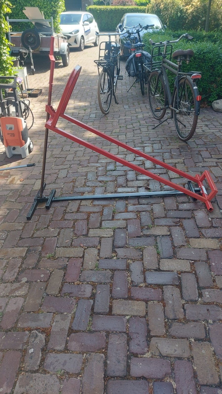 Grasmaaier, Aanhangerlift, Ophalen of Verzenden, Gebruikt, 50 cm of meer