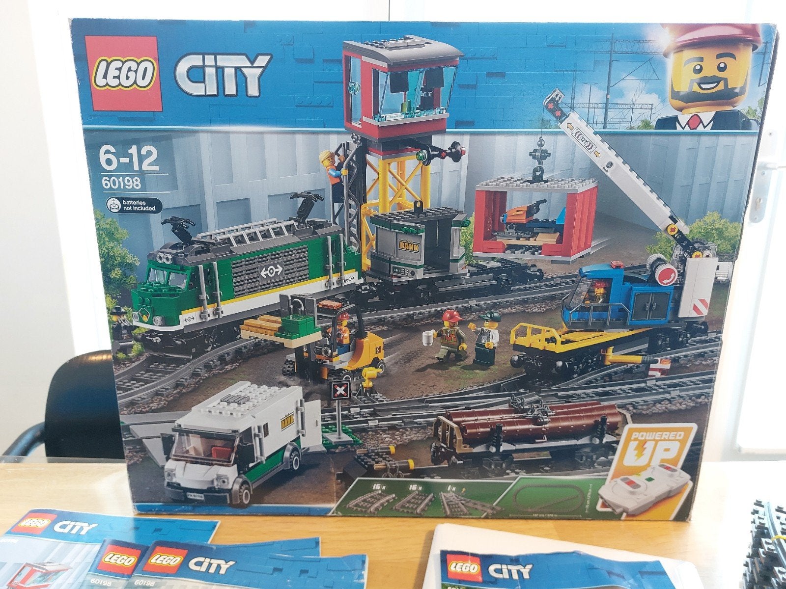 LEGO 60198 Vracht trein Cargo Train zgan, City, Lego, Ophalen of Verzenden, Zo goed als nieuw