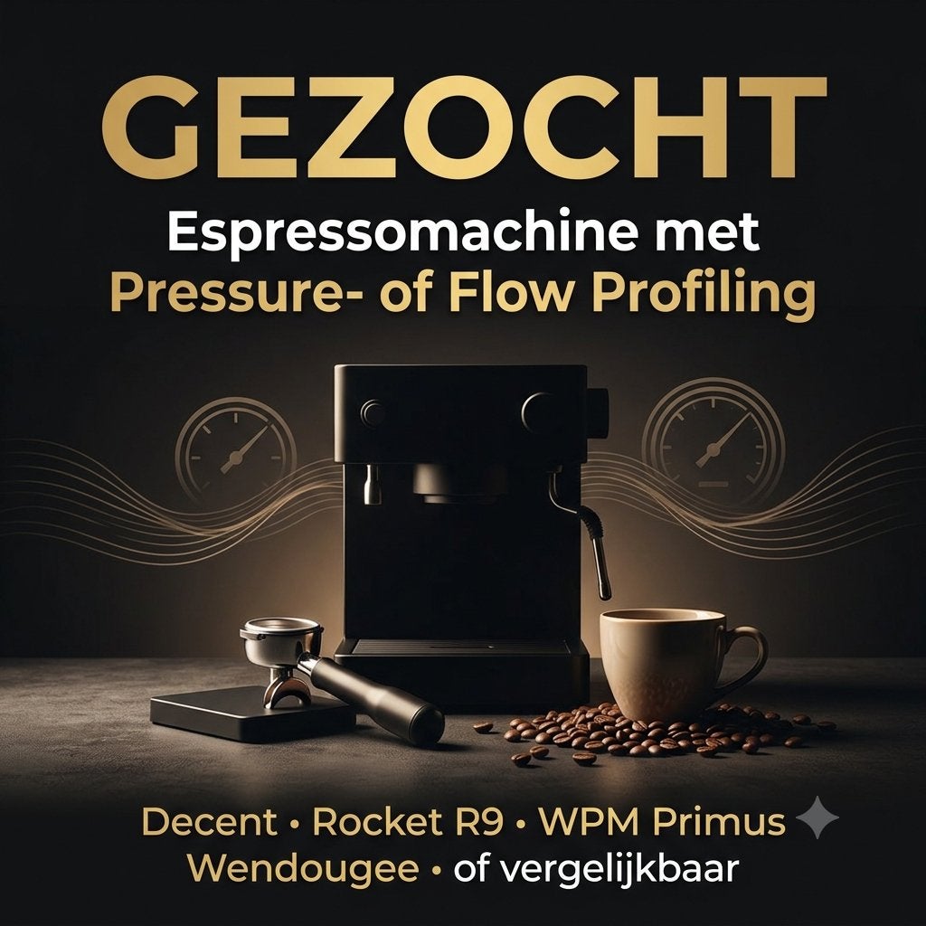 Gezocht: Espresso machine met pressure- of flow profiling, Ophalen, Espresso apparaat