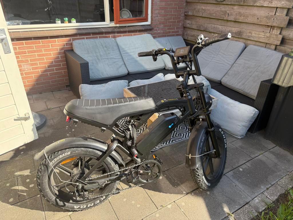 Stoere Fatbike - Zo goed als nieuw, Fietsen en Brommers, Elektrische fietsen, Zo goed als nieuw, 51 tot 55 cm, 30 tot 50 km per accu