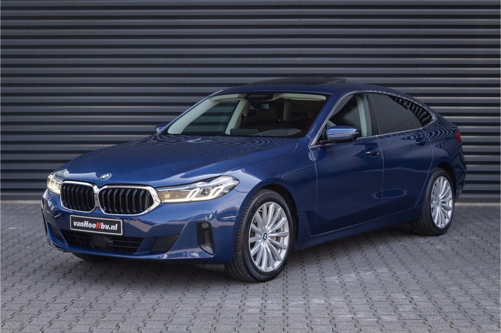 BMW 6 Serie GT 630i Gran Turismo Laserlicht - Trekhaak - Pan, Auto's, BMW, Automaat, 1998 cc, Achterwielaandrijving, Gebruikt