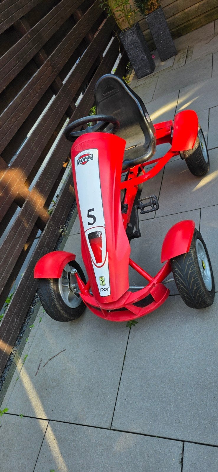 BERG skelter Ferrari FXX, Ophalen, Zo goed als nieuw, Berg, Vrijloopautomaat