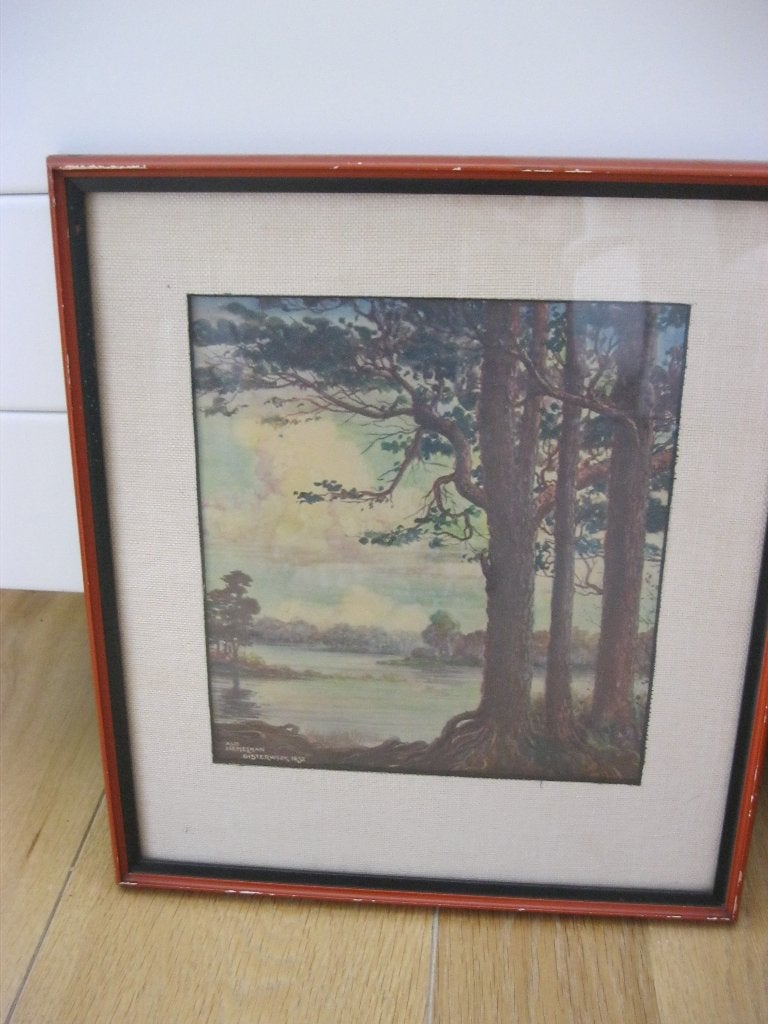 schilderij 2 x, Antiek en Kunst, Kunst | Schilderijen | Klassiek, Ophalen