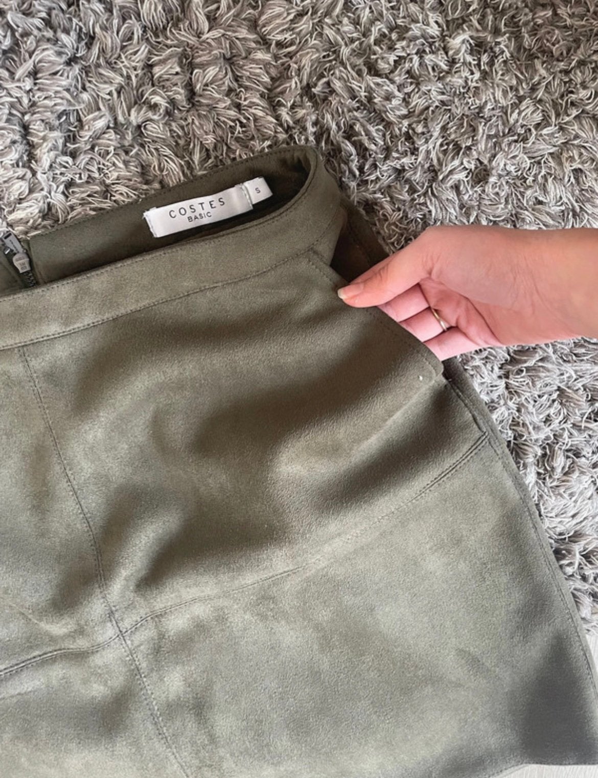 Groene rok van Costes, Nieuw, Ophalen of Verzenden, Maat 36 (S), Boven de knie