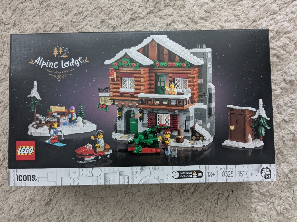 LEGO Skihut 10325 nieuw in doos!!!, Ophalen, Compleet, Lego, Nieuw