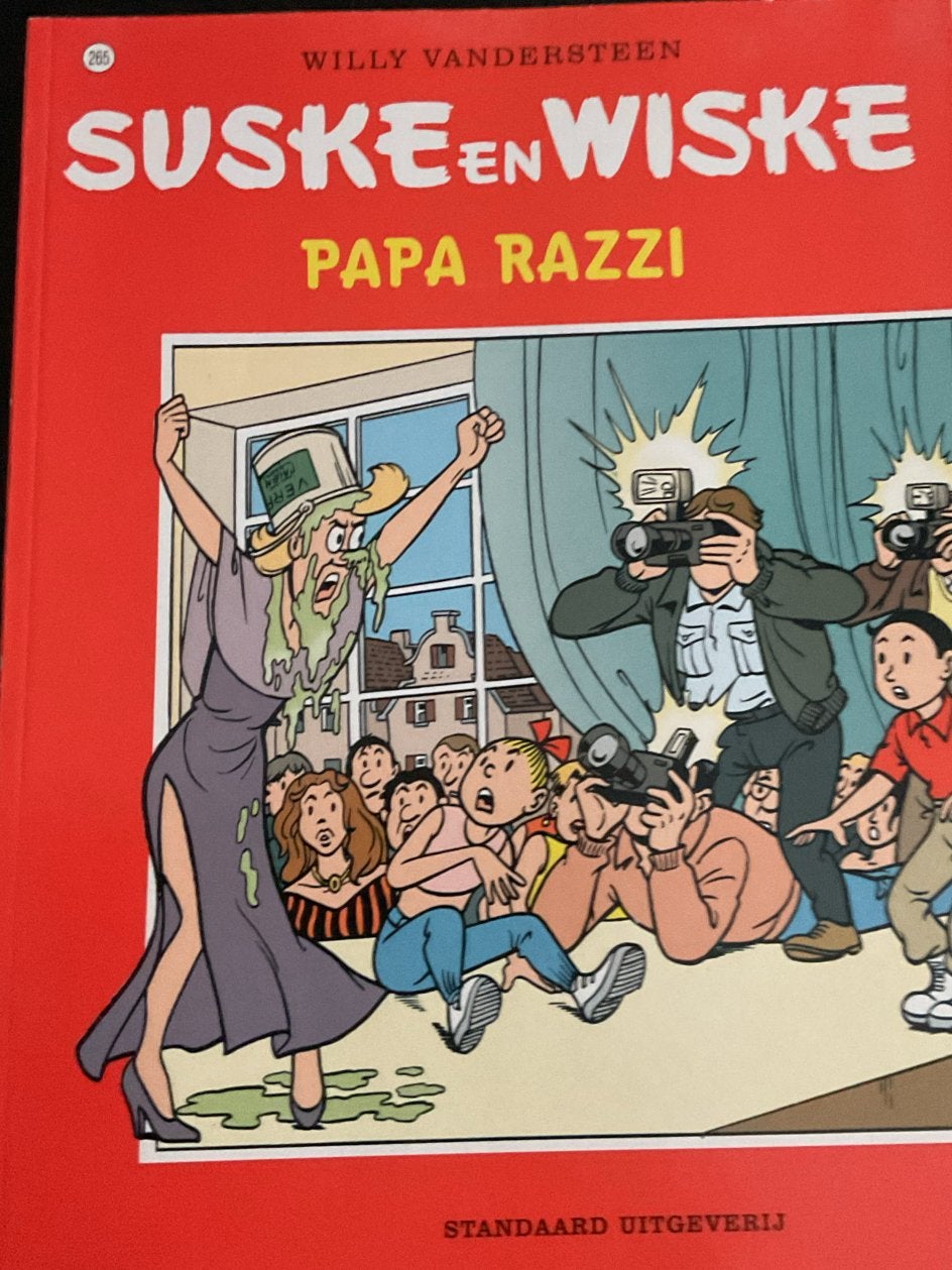 Suske en Wiske - Papa Razzi (nummer 265), Eén stripboek, Verzenden, Zo goed als nieuw