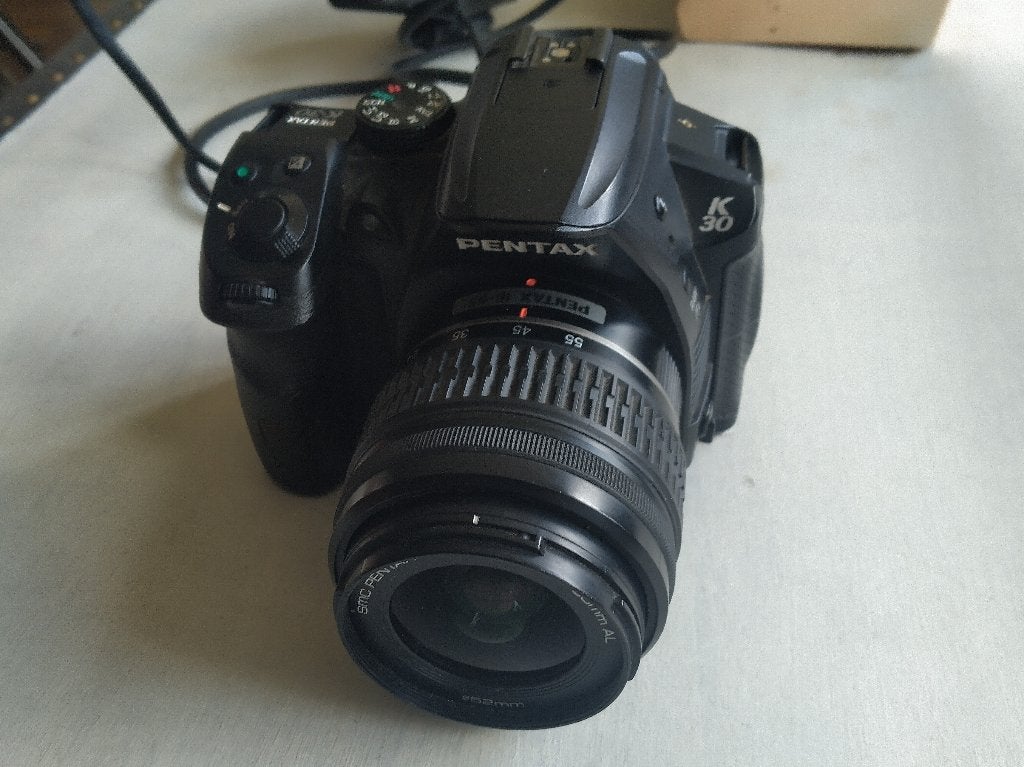 Pentax K30, Gebruikt, Beeldstabilisatie, Spiegelreflex, Accu