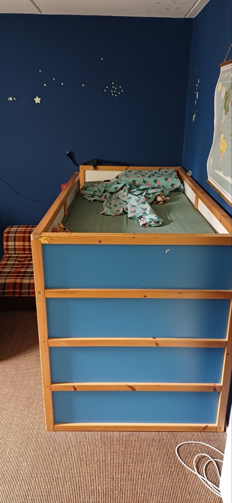 Ikea KURA bed., Ophalen, Gebruikt, 90 cm, Eenpersoons