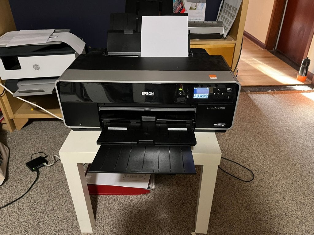 Epson Stylus Photo R3000, Computers en Software, Printers, Gebruikt, Fotoprinter, Inkjetprinter, Kleur printen, Zwart-en-wit printen