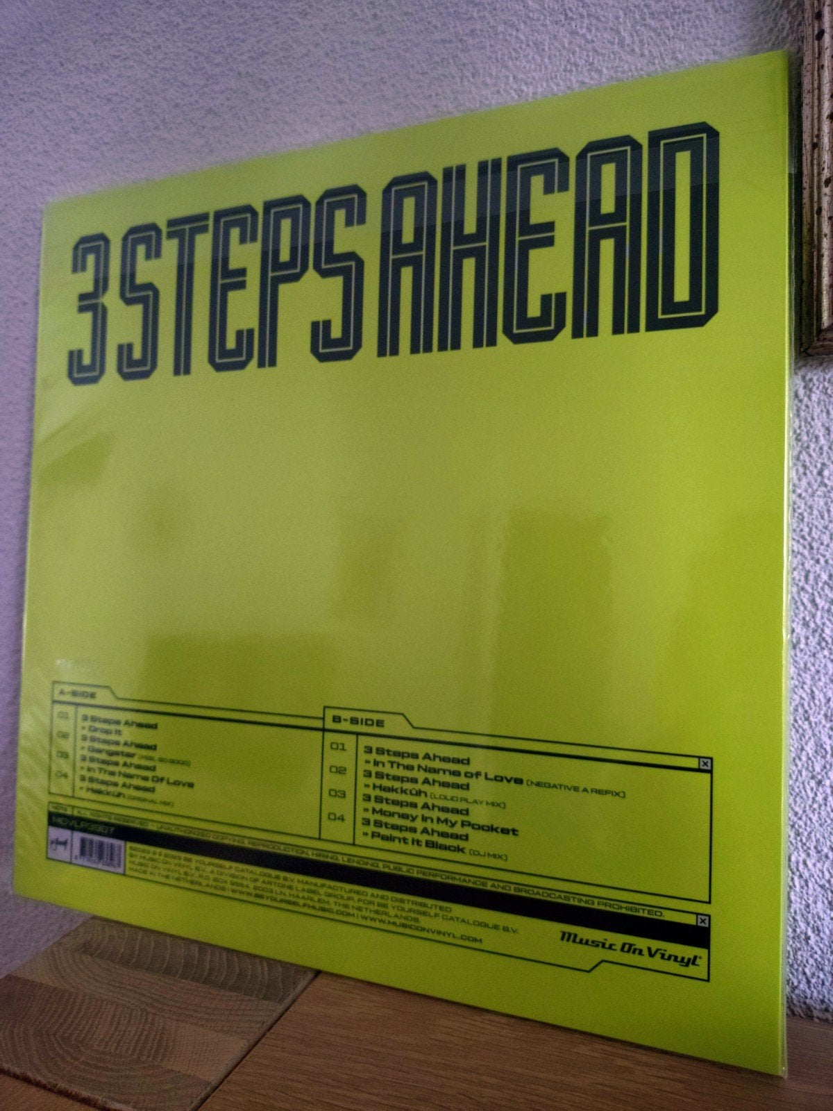 3 Steps Ahead vinyl, Ophalen of Verzenden, Nieuw in verpakking, 12 inch