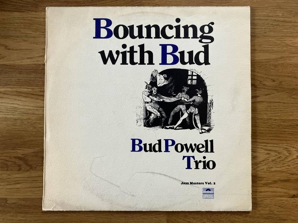 The Bud Powell Trio / Bouncing With Bud, 1980 tot heden, Overige formaten, Ophalen of Verzenden, Zo goed als nieuw