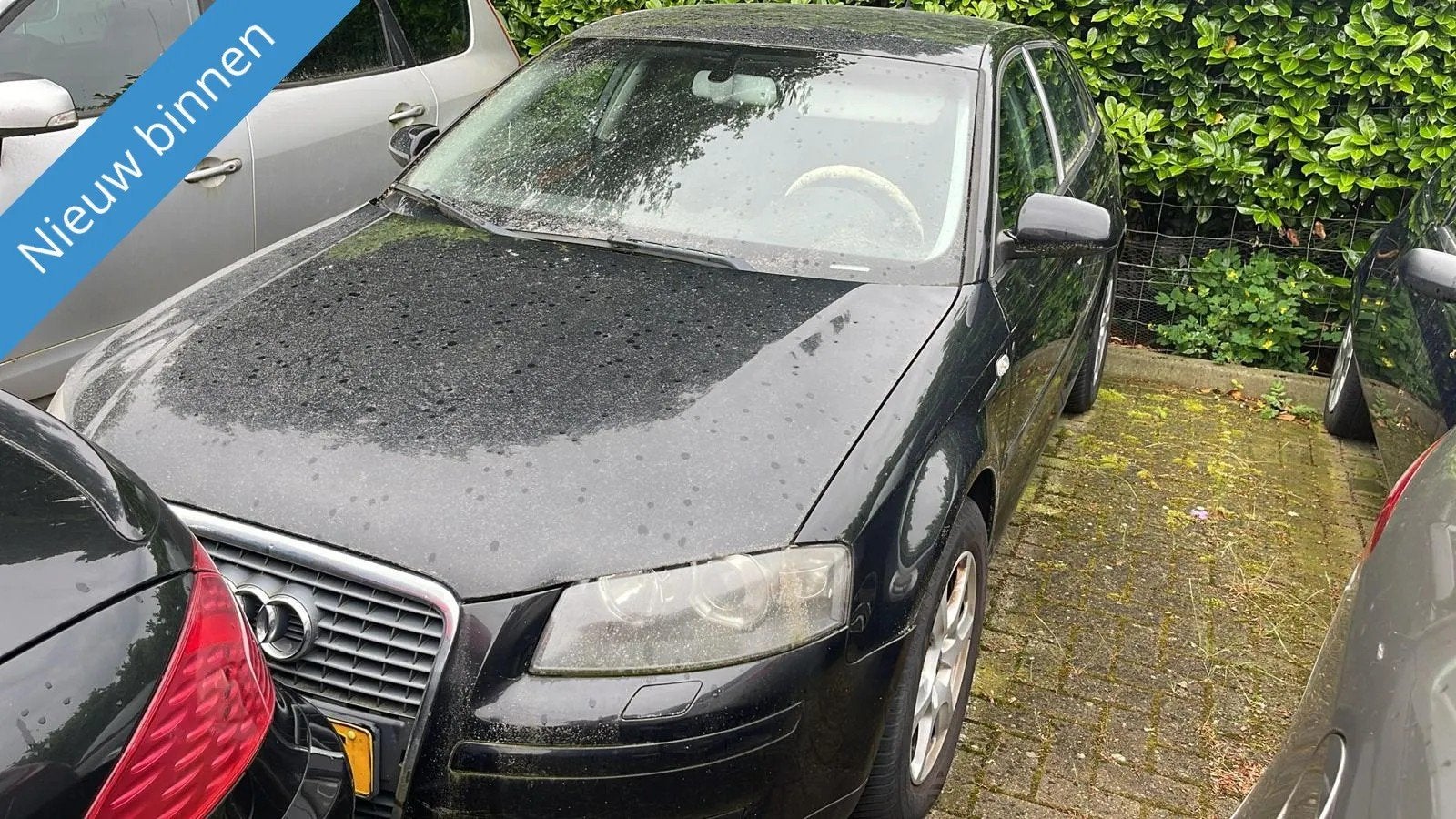 Audi A3 Sportback, Gebruikt, Zwart, 4 cilinders, Diesel