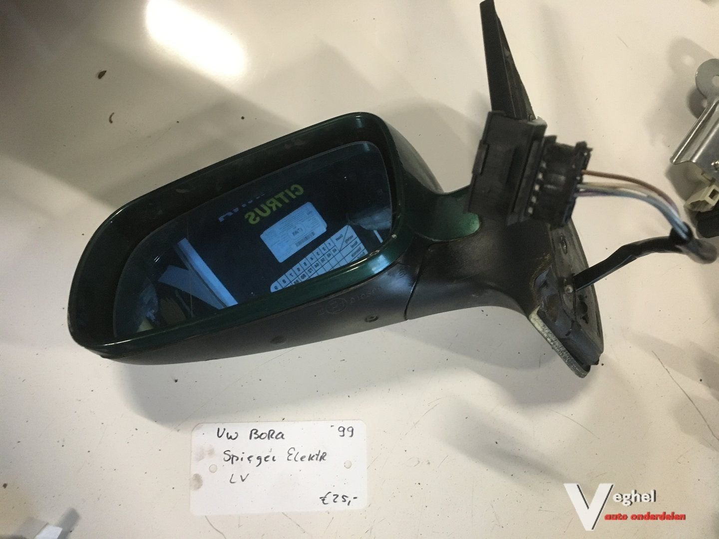 Vw Bora 1.9 Tdi 1999  Buitenspiegel Elektr.  Links, Auto-onderdelen, Gebruikt, -, -, Ophalen of Verzenden