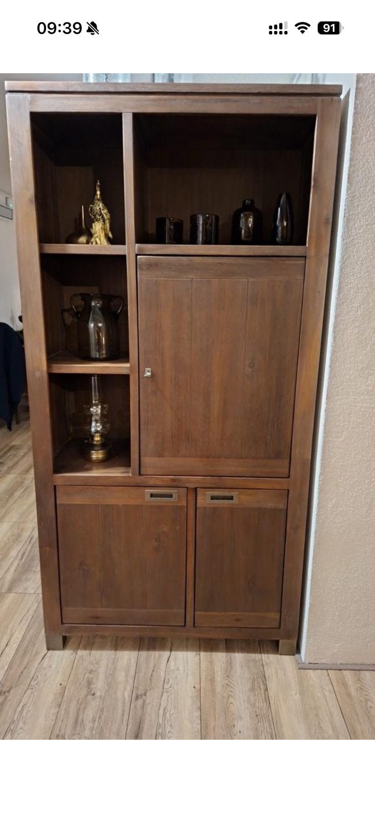Wand kast, Huis en Inrichting, Ophalen, Zo goed als nieuw, 25 tot 50 cm, 200 cm of meer
